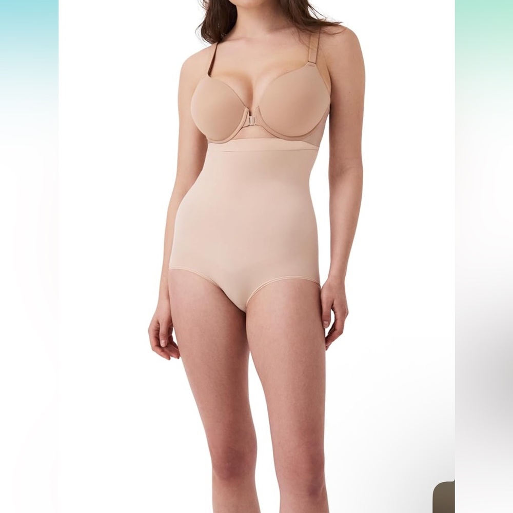 6- Spanx Seamless High-Waist Shapewear in Nude
